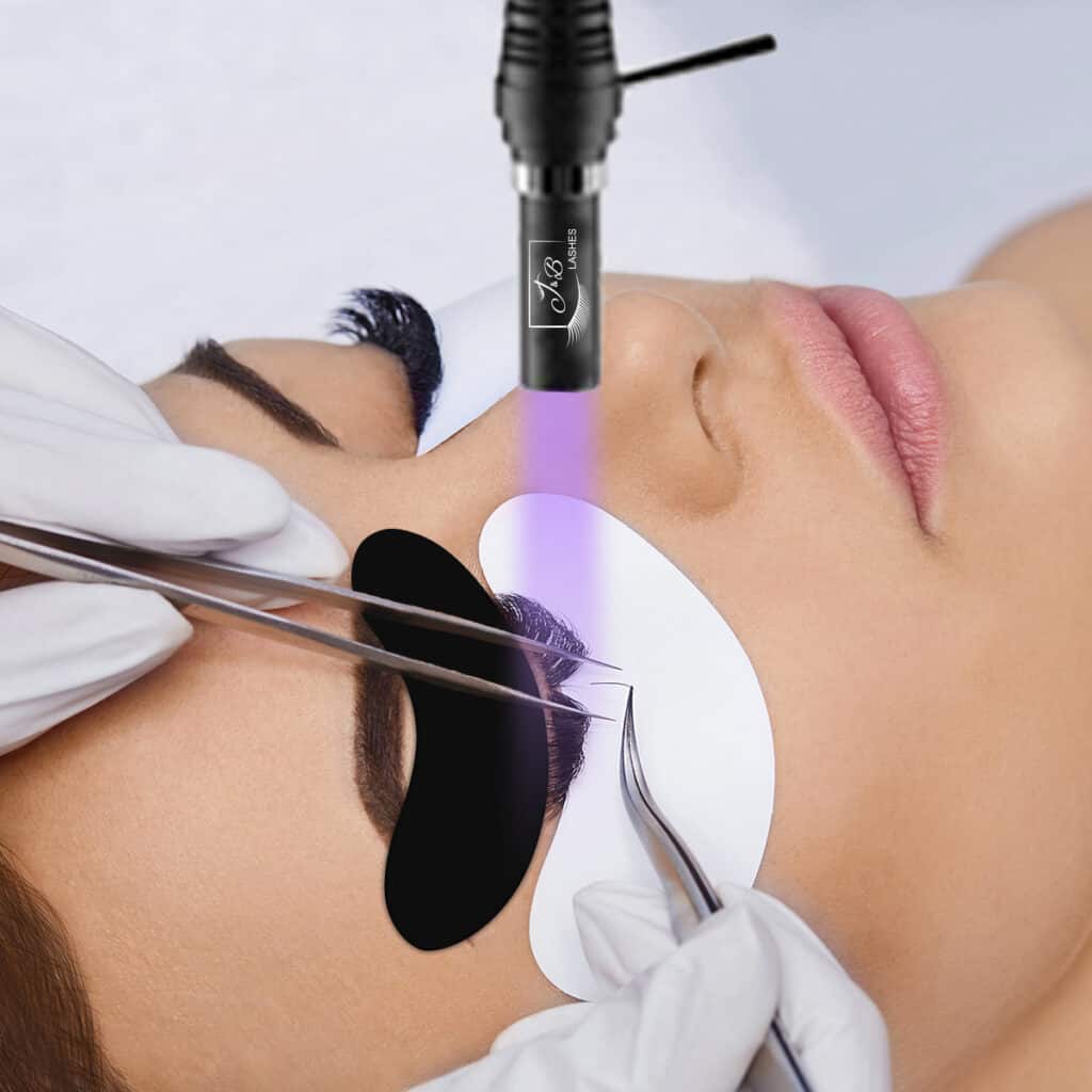 Uv Lamp Master Eyelash Extensions Black • Jandb Lashes 